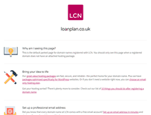 Tablet Screenshot of loanplan.co.uk